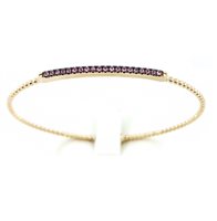 Bracelet Sangiorgi Preziosi Femme in Or rosé Zaffiro 0.25 Ct 187116-16 - 187116-16
